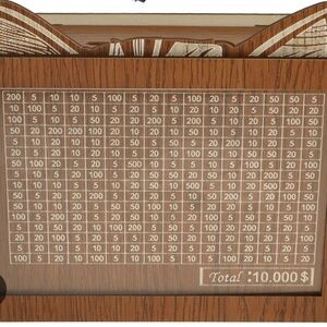 Wooden Money Puzzle Box